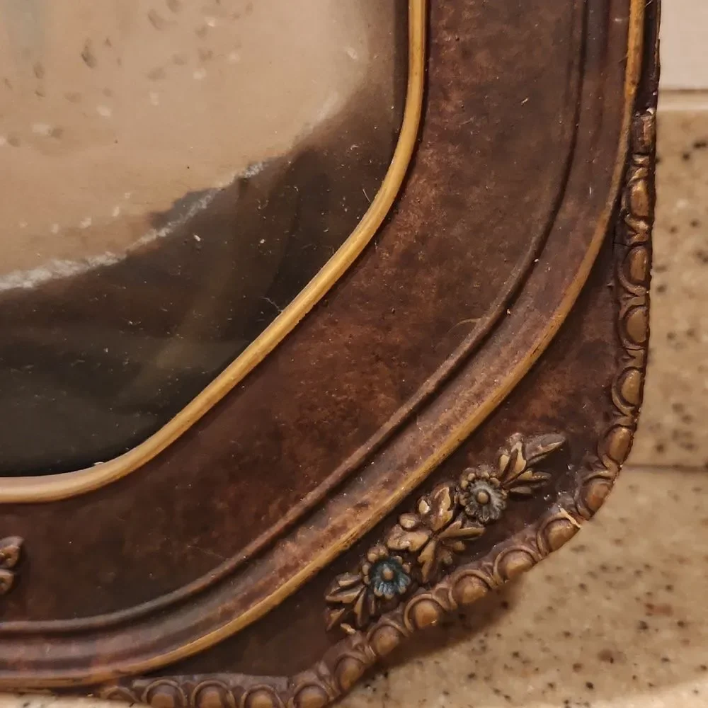 Vintage Framed Portrait of Child